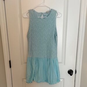 HYFVE Light Blue Sleeveless Casual Dress